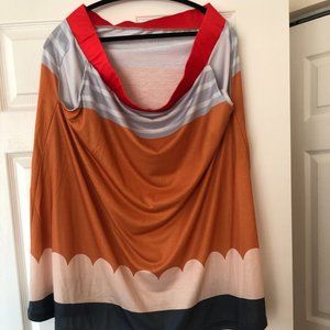 Svaha NWOT No. 2 Pencil A-Line Midi Skirt 3XL